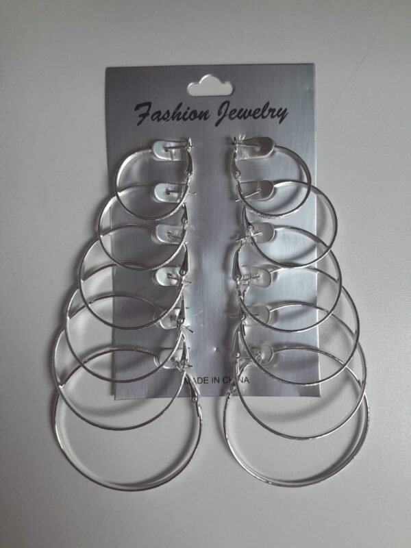 Silver Hoop Earrings