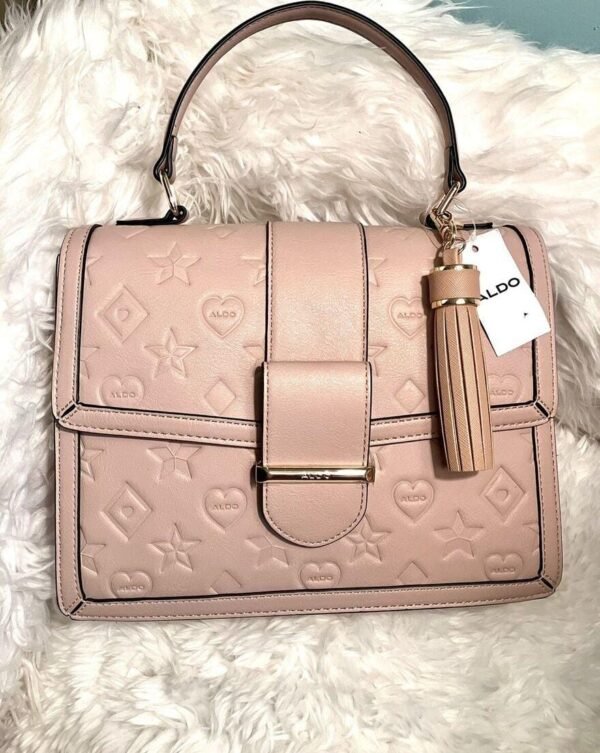 Aldo Jerzy Debossed Top Handle Cross Body Bag