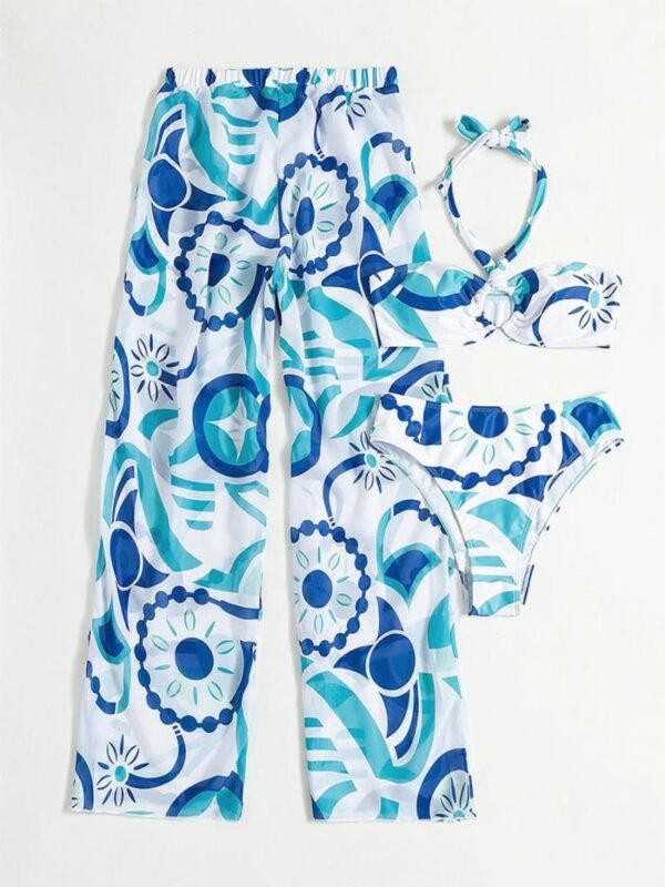 Three Piece Matching Pants Set