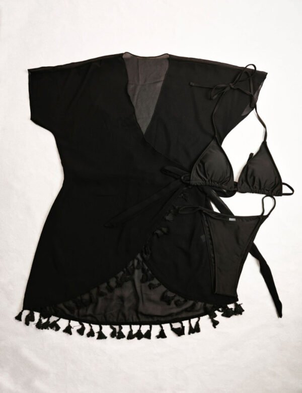 three piece black set