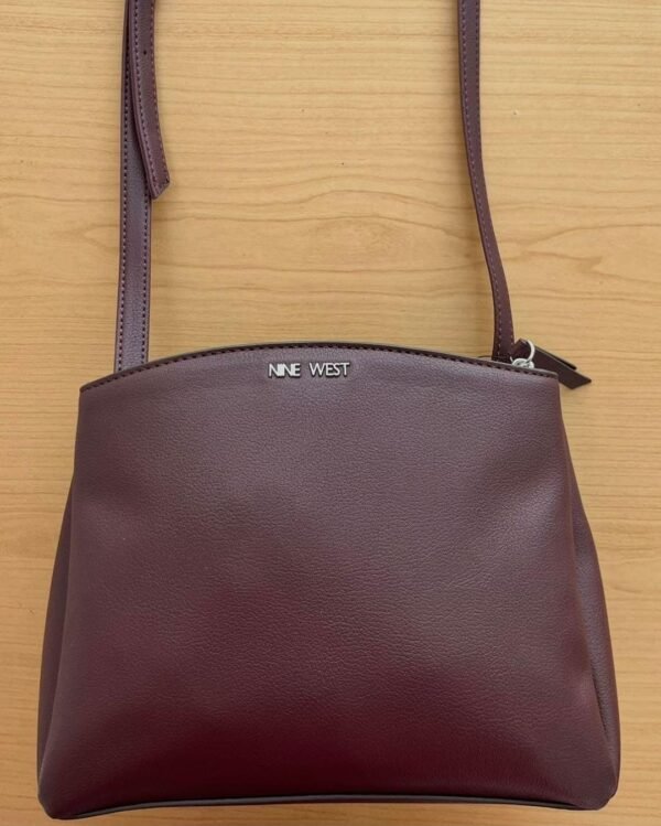 Mauve NINE WEST Cross Body Satchel