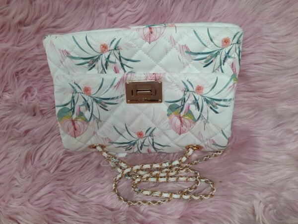 White Floral ALDO Bag