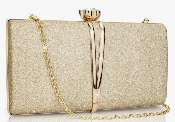 Women's Shiny Elegant Rhinestone Evening Clutch