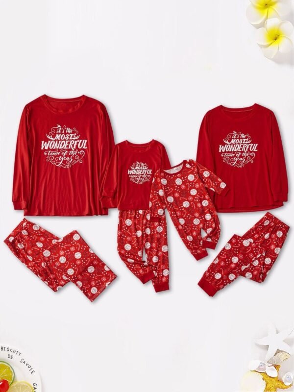 It's the most wonderful time of the year Christmas Pajama Set