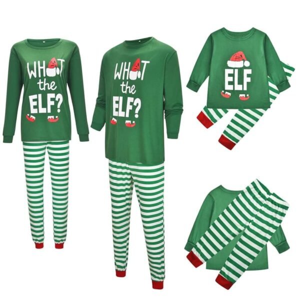 What the elf? Christmas Pajama Set