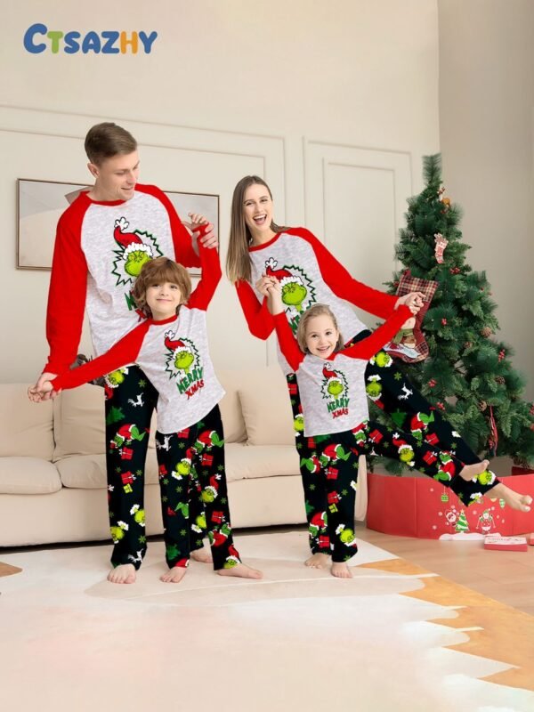 Merry Xmas Grinch Christmas Pajamas