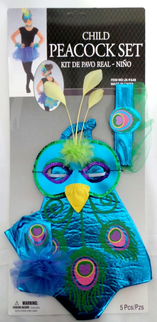 Peacock Set Kids Halloween Costume