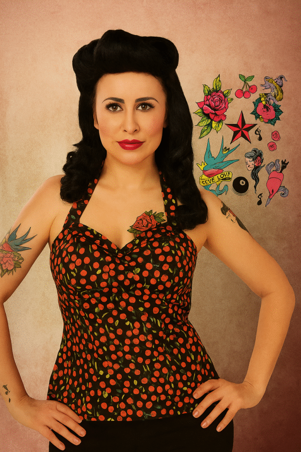 Retro Pin Up Kit Adult Halloween Costume
