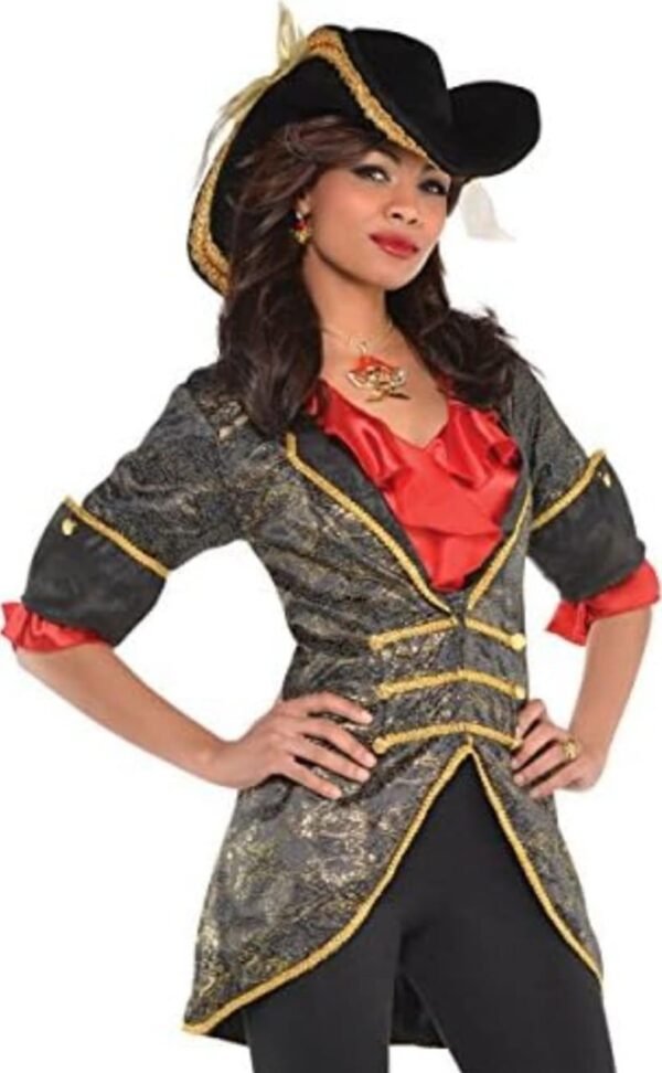 Pirate Jacket Women's Halloween Costume