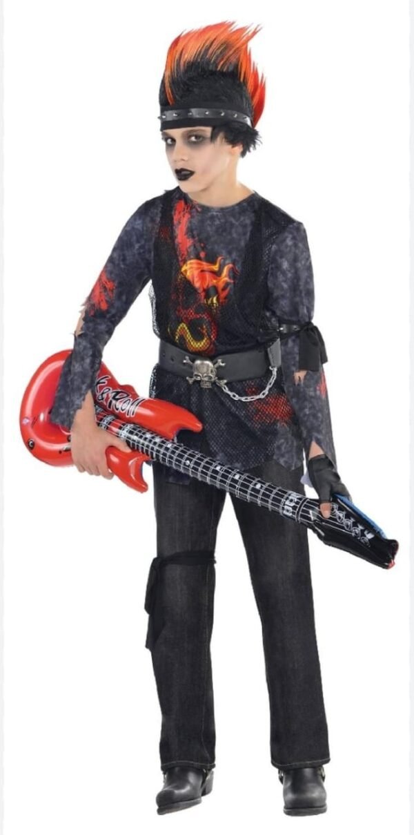 Rock Zombie Kids Halloween Costume