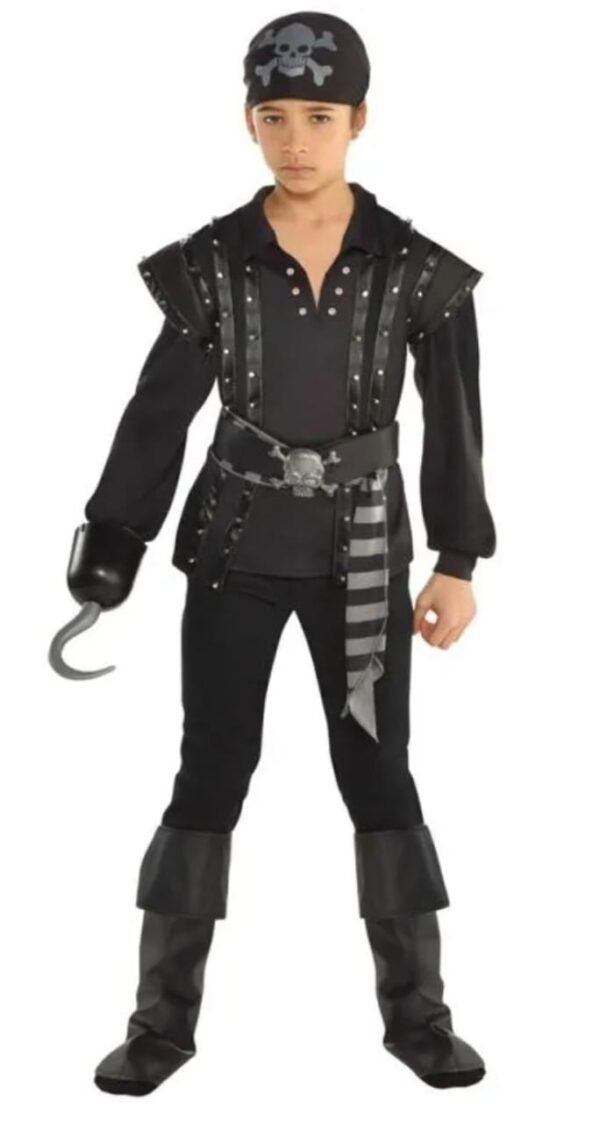 Dark Sea Scoundrel Kids Halloween Costume