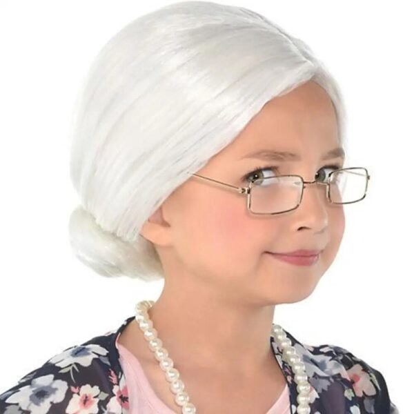 Old Maid Wig Halloween Accessories