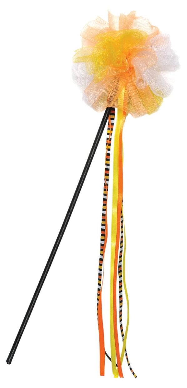 Flutter Fairies Candy Corn Fairy Wand Kids Halloween Accessories