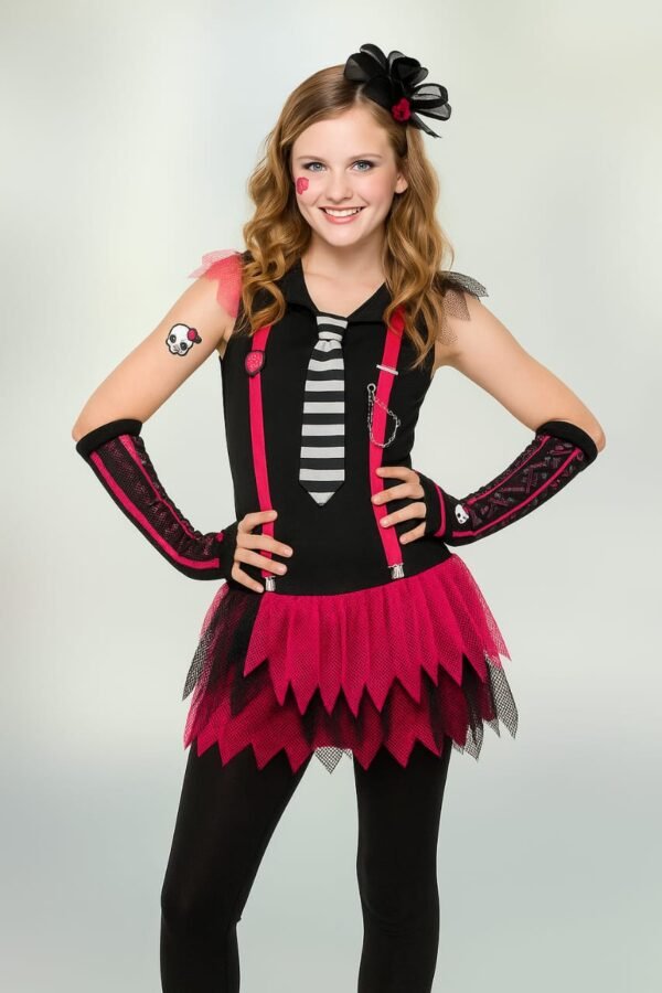 Monster High Fiercesome T - Shirt Dress Kids Halloween Costume
