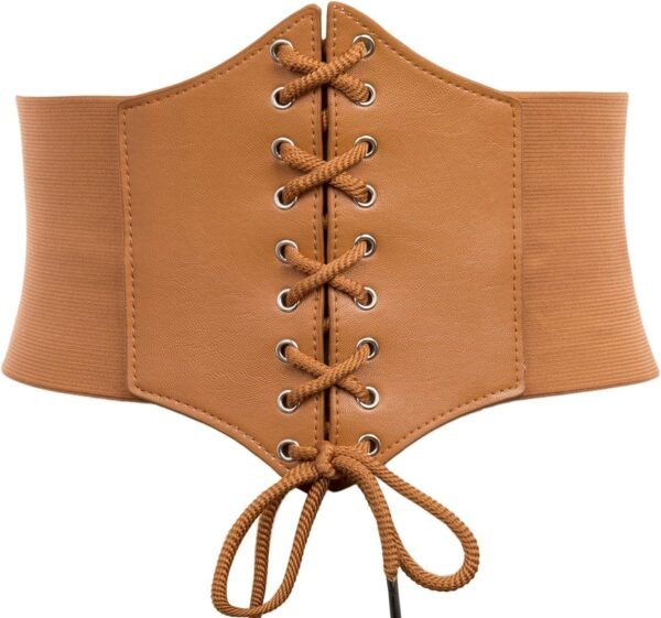Women Ladies Wide Corset Belt Cincher Waist Belt