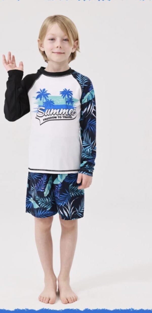 Summer Freedom to Travel 3 Pc Boys Rashguard