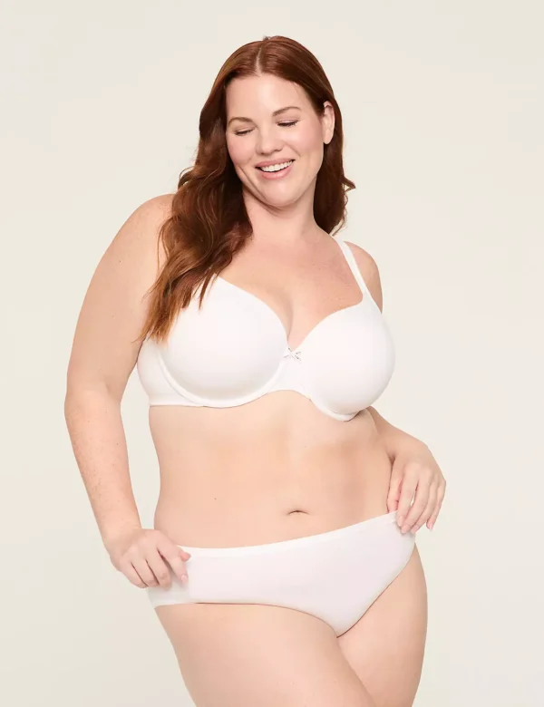 Cacique Lane Bryant Cotton Lightly Lined T-Shirt Bra