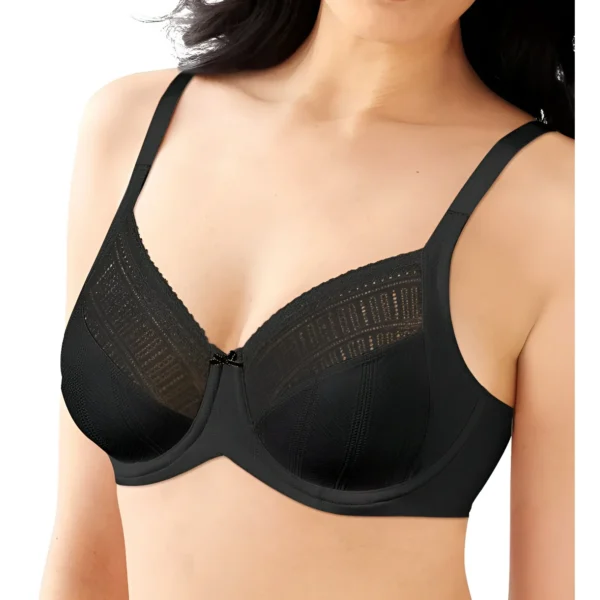 Lilyette By Bali Women's Enchantment Mesh Minimizer Everyday Bra