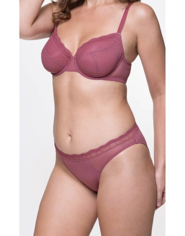 Dorina Theo Pink Wired Mesh Bra