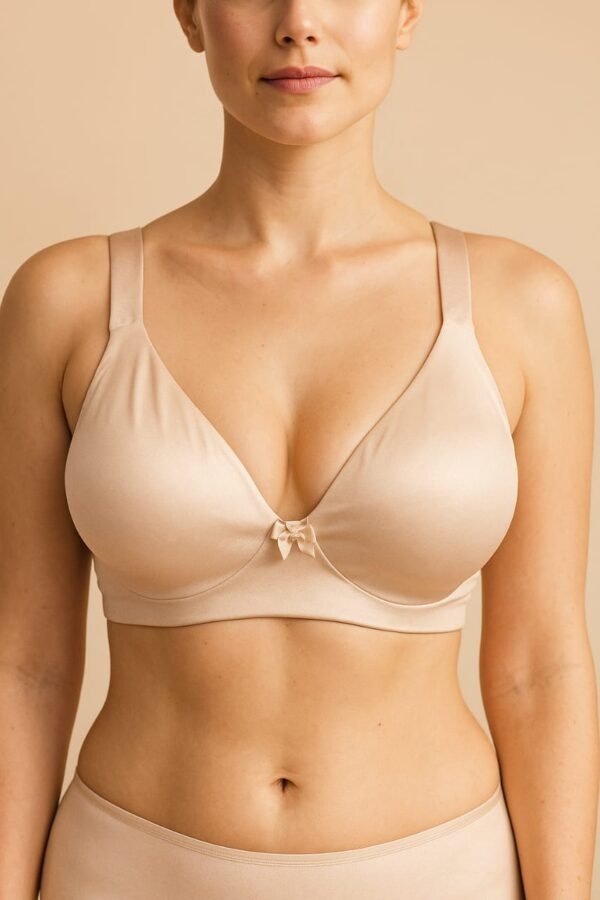 CACIQUE Lightly lined Full Coverage Smooth Underwire Bra Nude