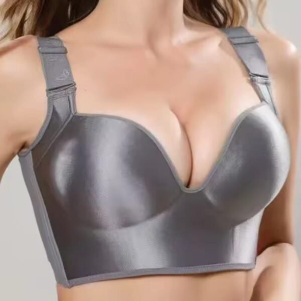 GUUDIA Deep Cup Bra Full Coverage Wirefree Push Up Bra Shapers