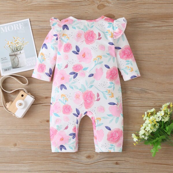 Baby Girl Flower Jumpsuit
