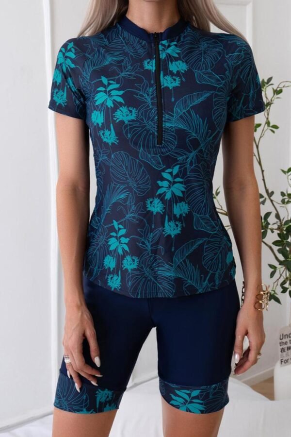 Short Sleeve Modest Swimwear