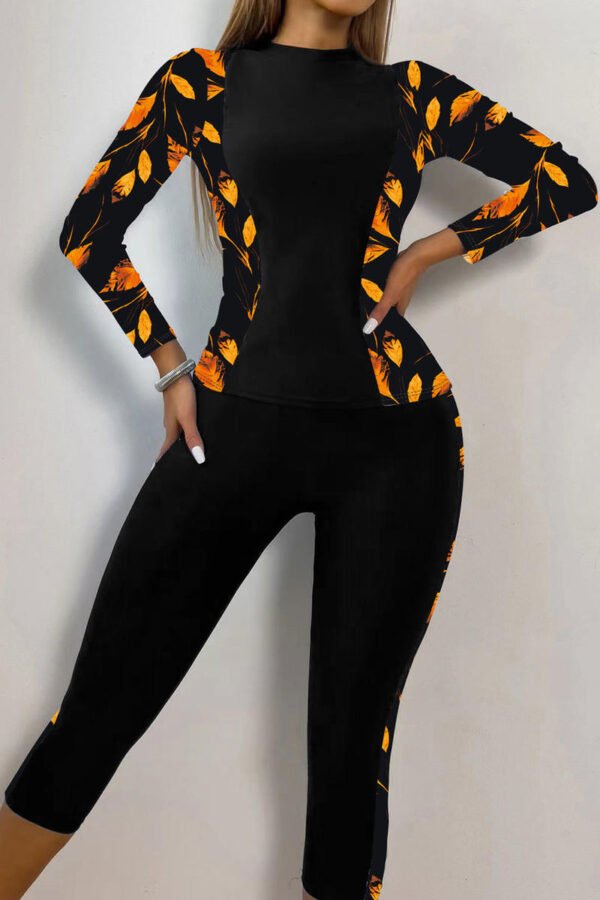 Orange Capri Style Wetsuit