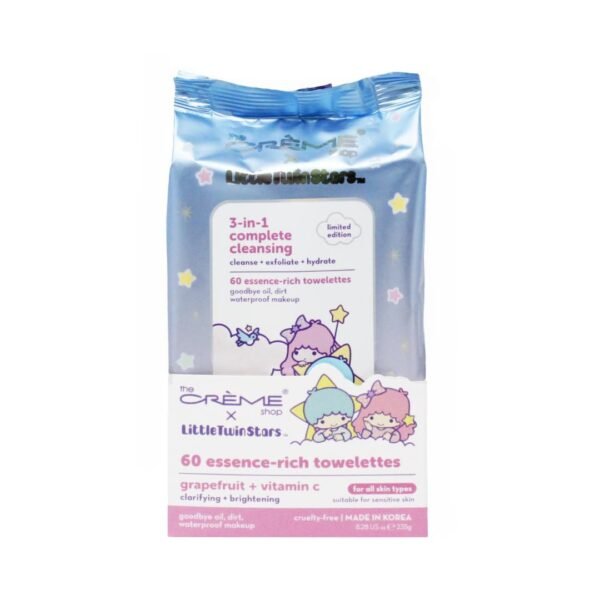 The crème shop x little twin stars makeup wipes
