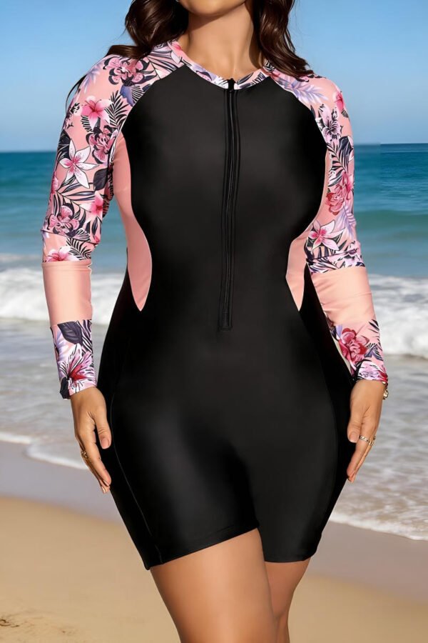 Ladies Plus Size Rashguard Set
