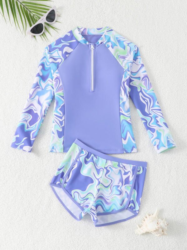 Girls 2pc Rashguard Set
