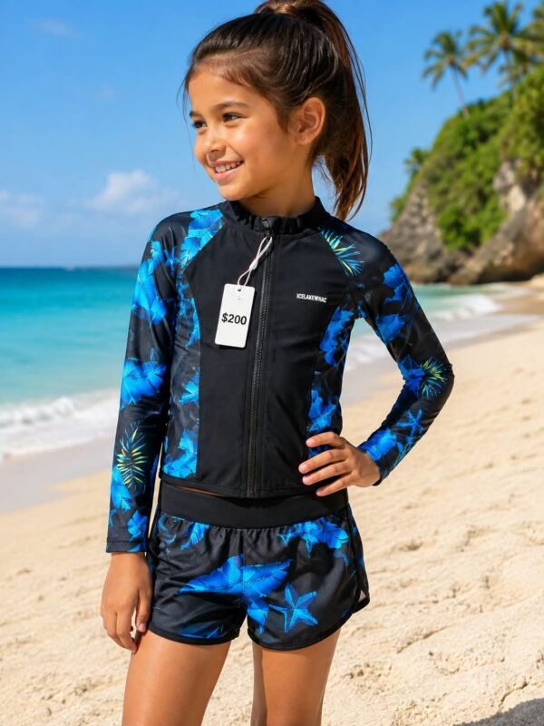 Girls 2pc Rashguard Set