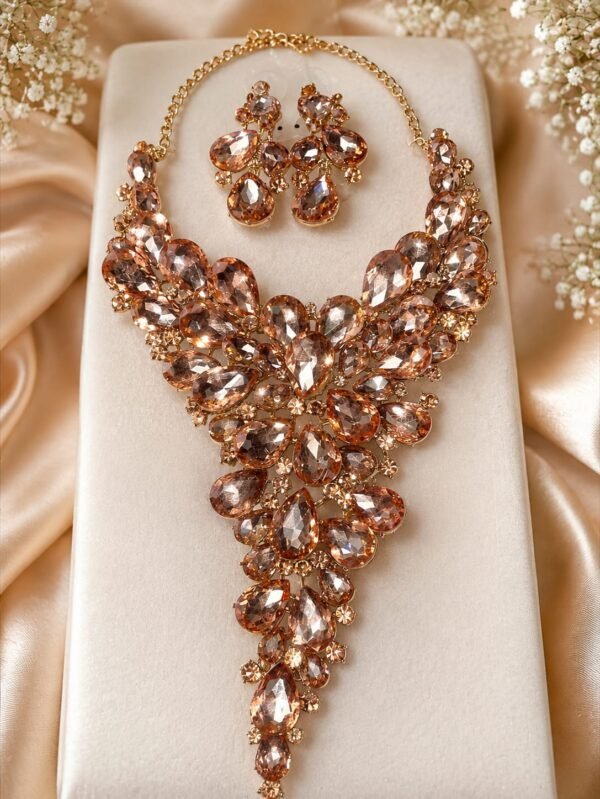 Rose Gold Statement Chain Set