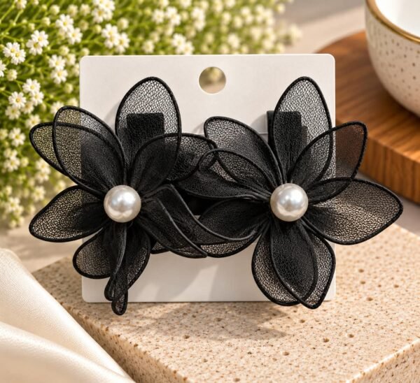 3d Flower Earring