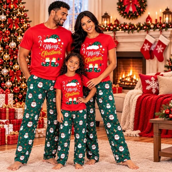 Merry Christmas Family Matching Set